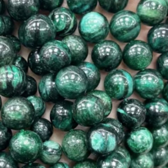 Natural Emerald Gemstone Bracelet - Picture 4 of 5